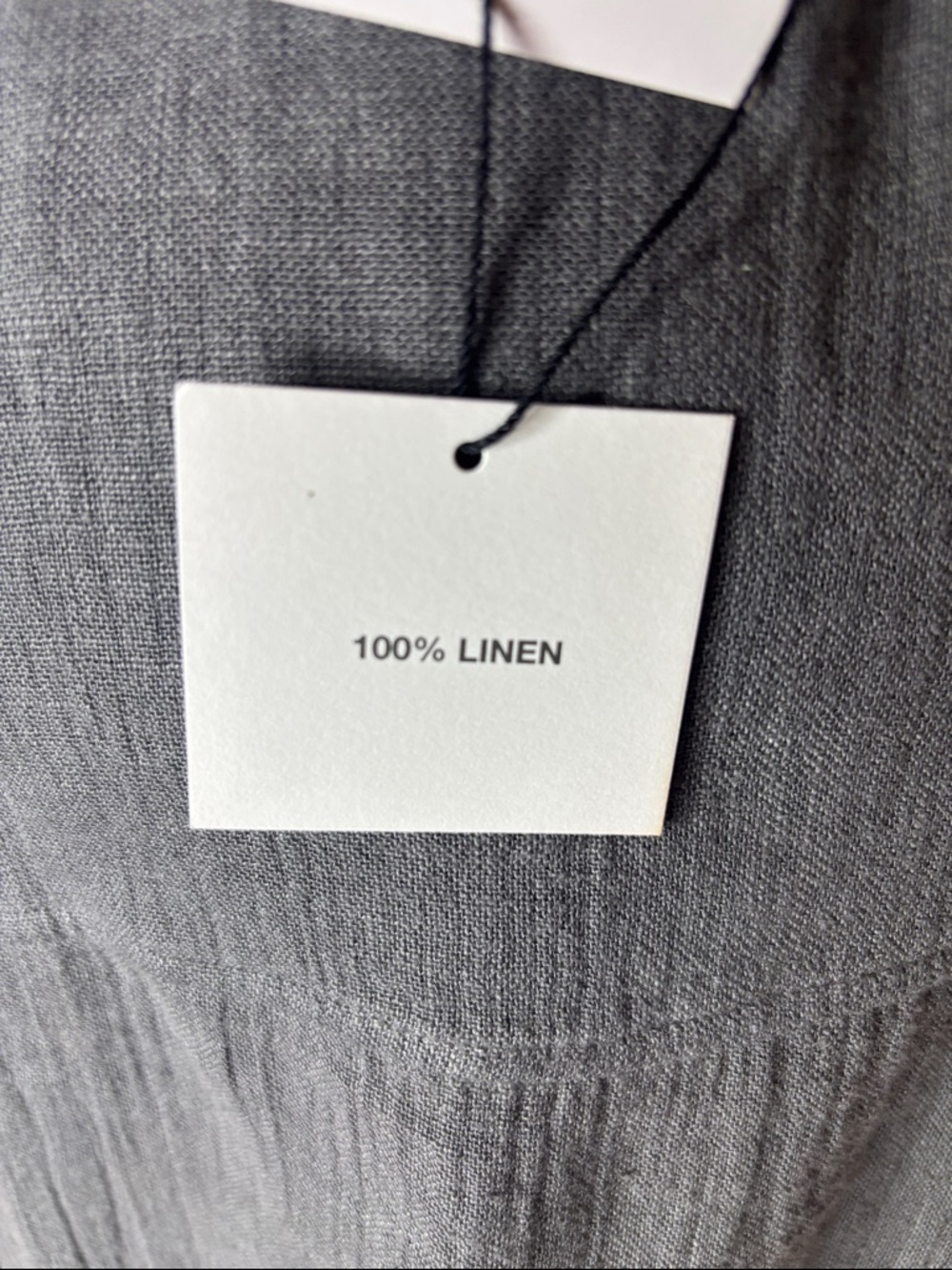 Zara Gray V-Neck Long Sleeve Top - Picture 3 of 9